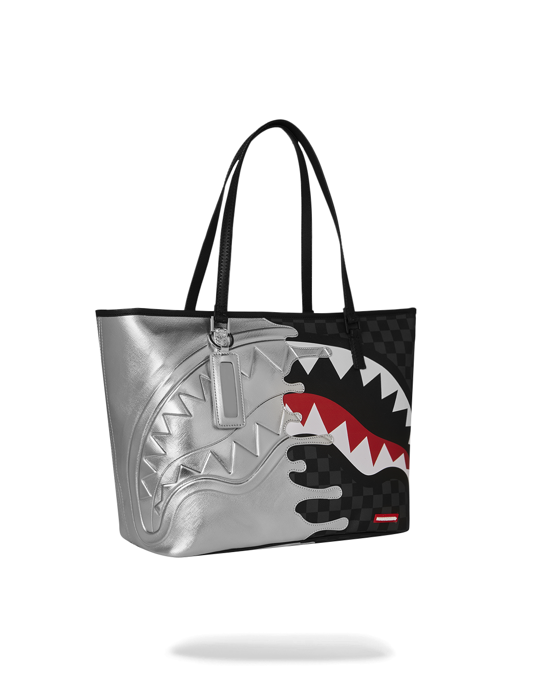 SILVER SIDE DRIP TOTE