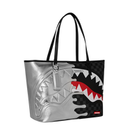 SILVER SIDE DRIP TOTE