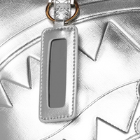 SILVER SIDE DRIP TOTE