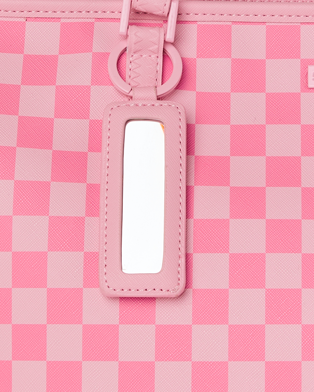 PINK SHARKS IN PARIS PATCH TOTE