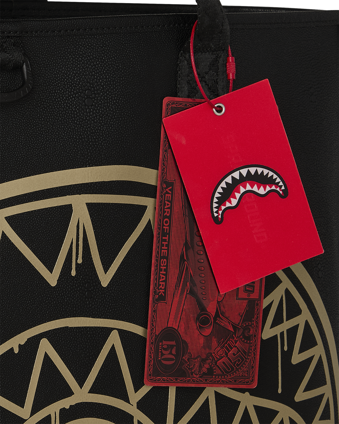 THAT GOLD DRIP BEACH TOTE