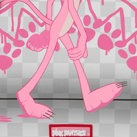 PINK PANTHER PAWPRINTS TOTE