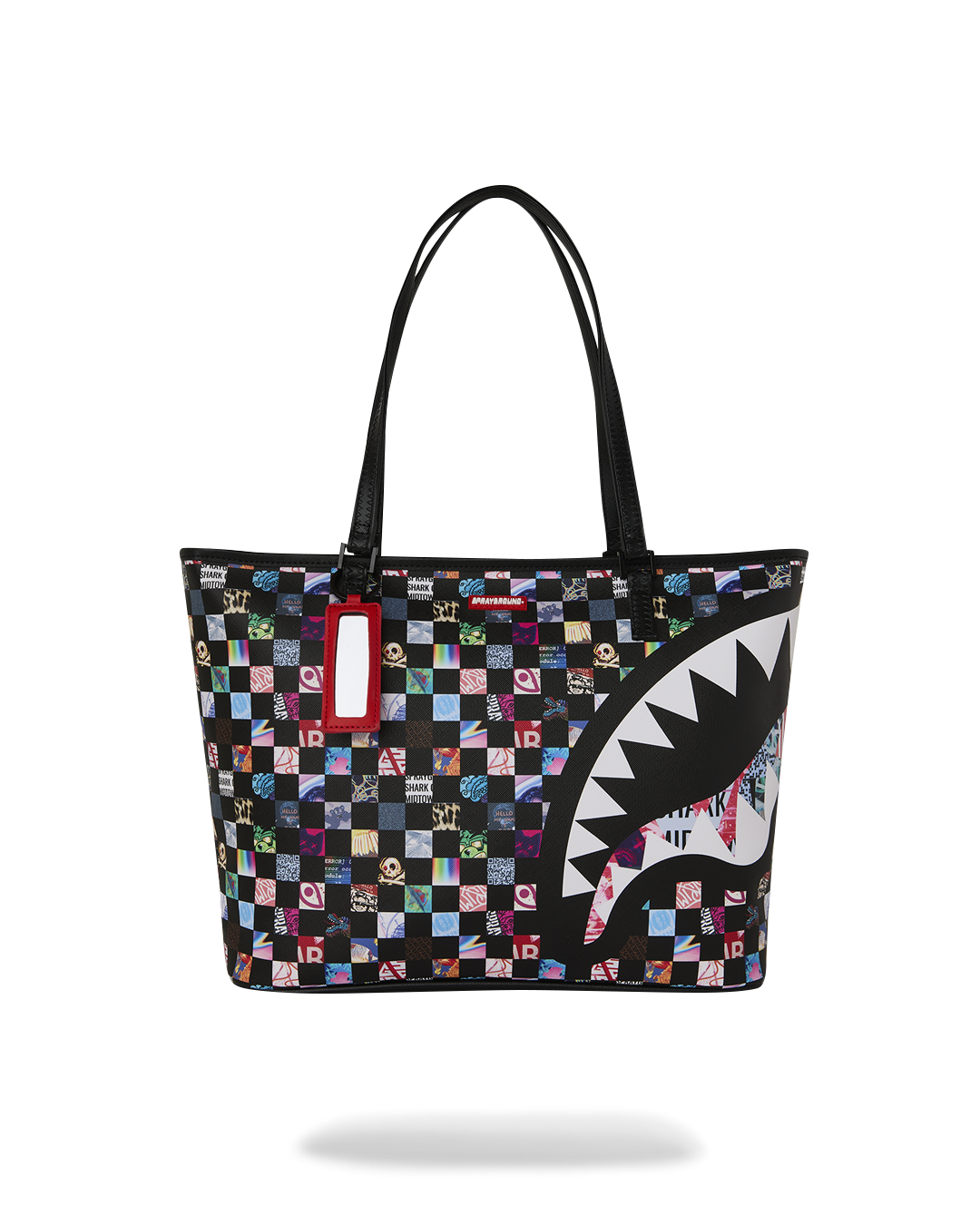 CRAZY CHECK TOTE
