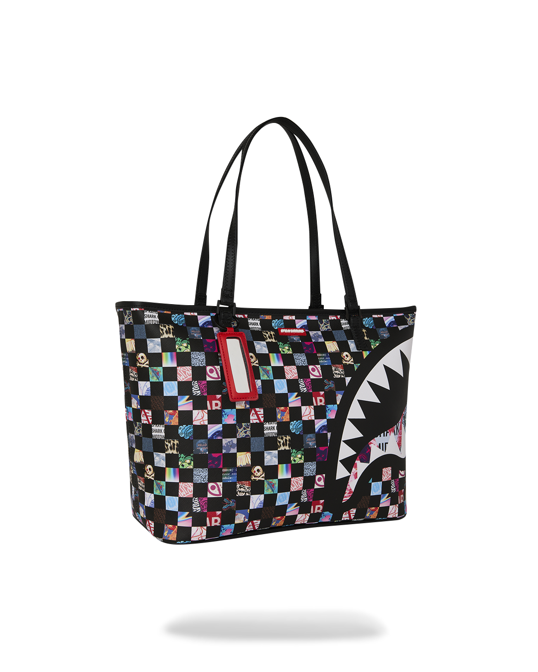 CRAZY CHECK TOTE