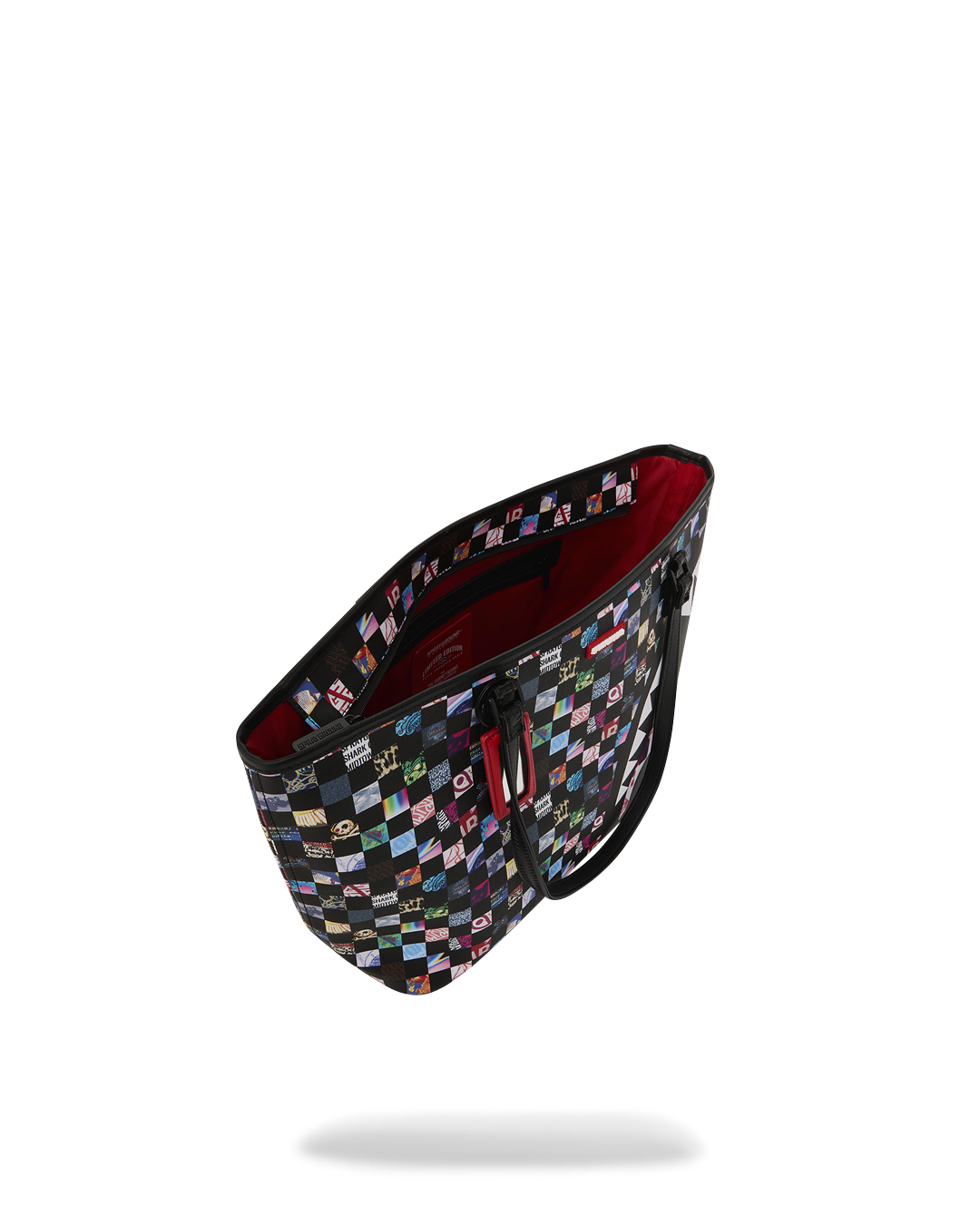 CRAZY CHECK TOTE