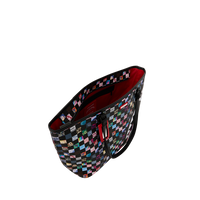 CRAZY CHECK TOTE
