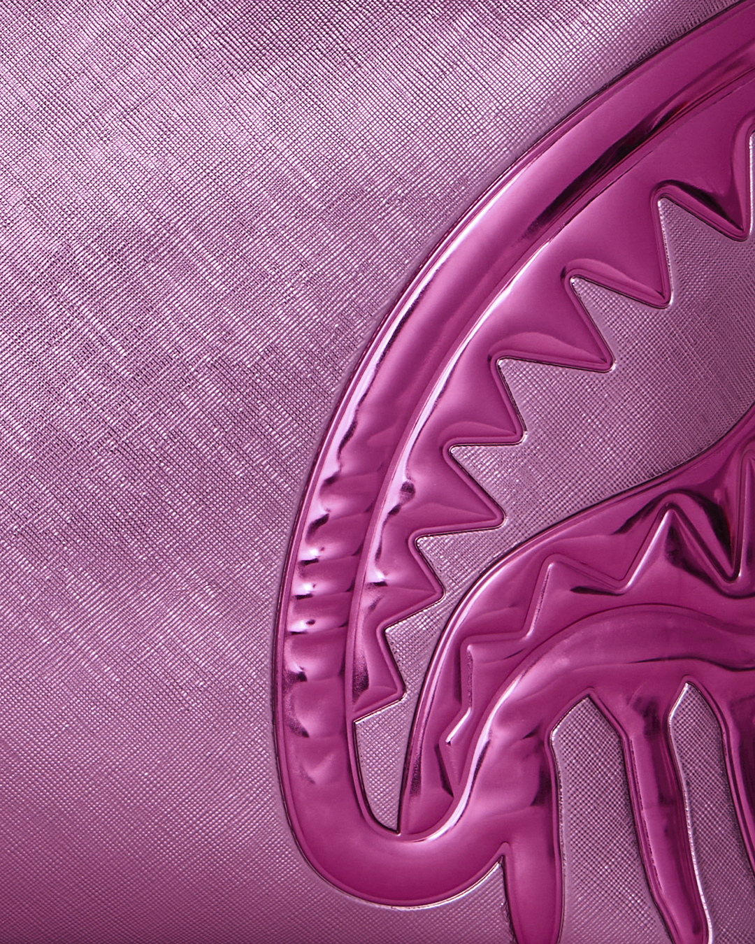 METALLIC PINK DRIP TOTE