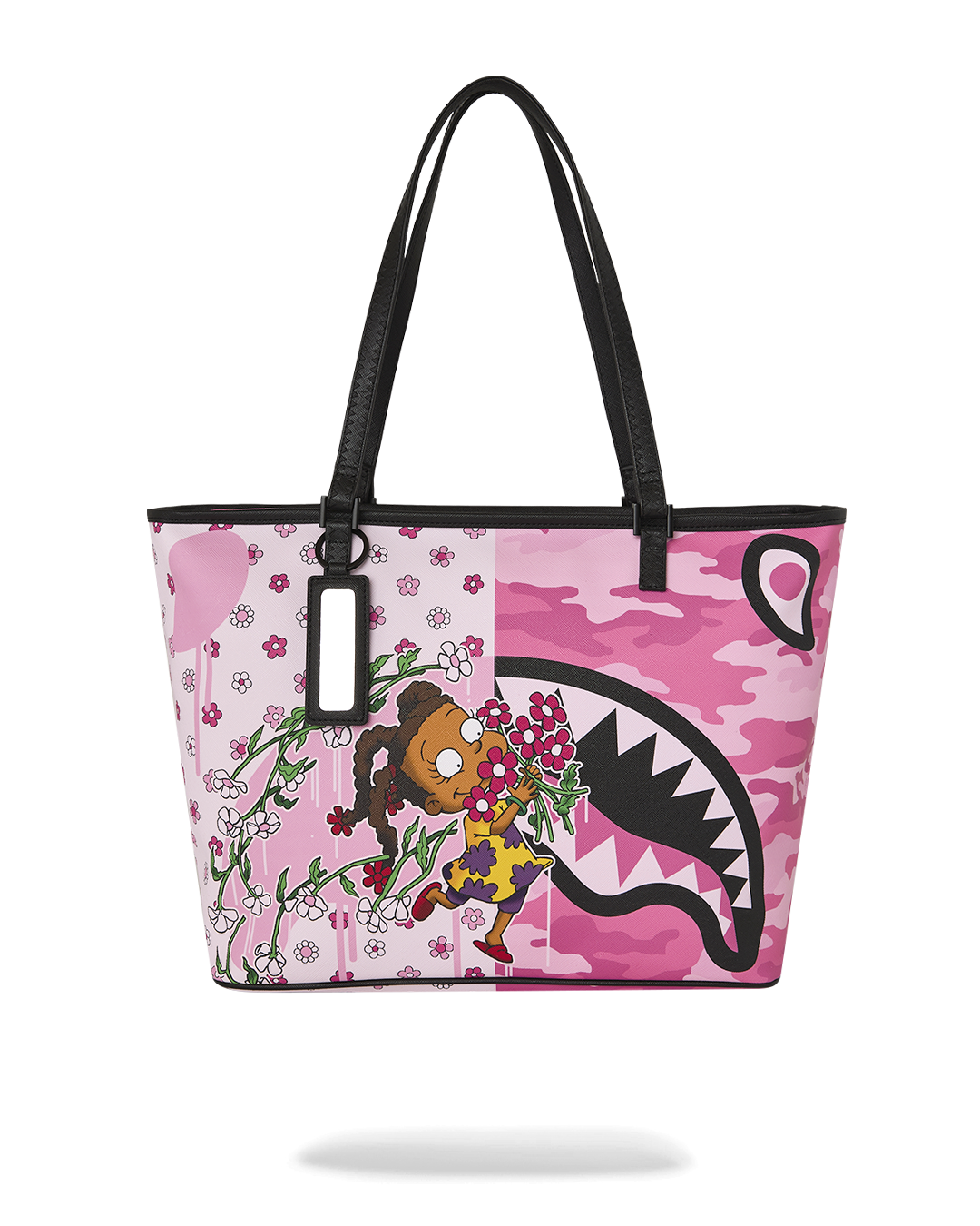 RUGRATS SUSIE FLOWERS AND CAMO TOTE