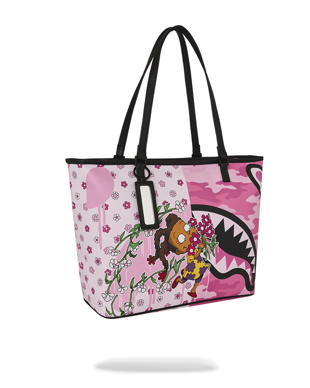 RUGRATS SUSIE FLOWERS AND CAMO TOTE
