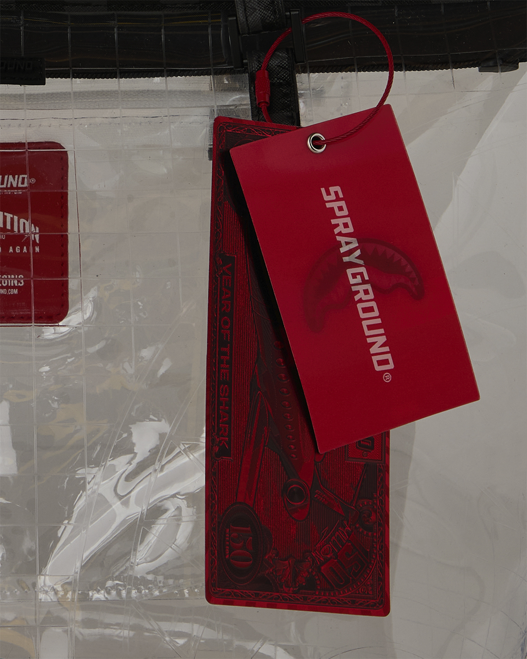 DRIP CHECK FULLY CLEAR TOTE