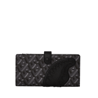SG3D BLACKOUT LONG SINGLE FOLD WALLET - spraygroundgcc