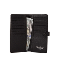 SG3D BLACKOUT LONG SINGLE FOLD WALLET - spraygroundgcc