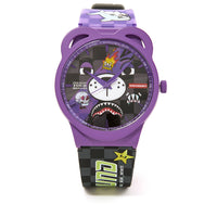 SPRAYGROUND WTF PURPLE WATCH