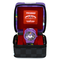 SPRAYGROUND WTF PURPLE WATCH