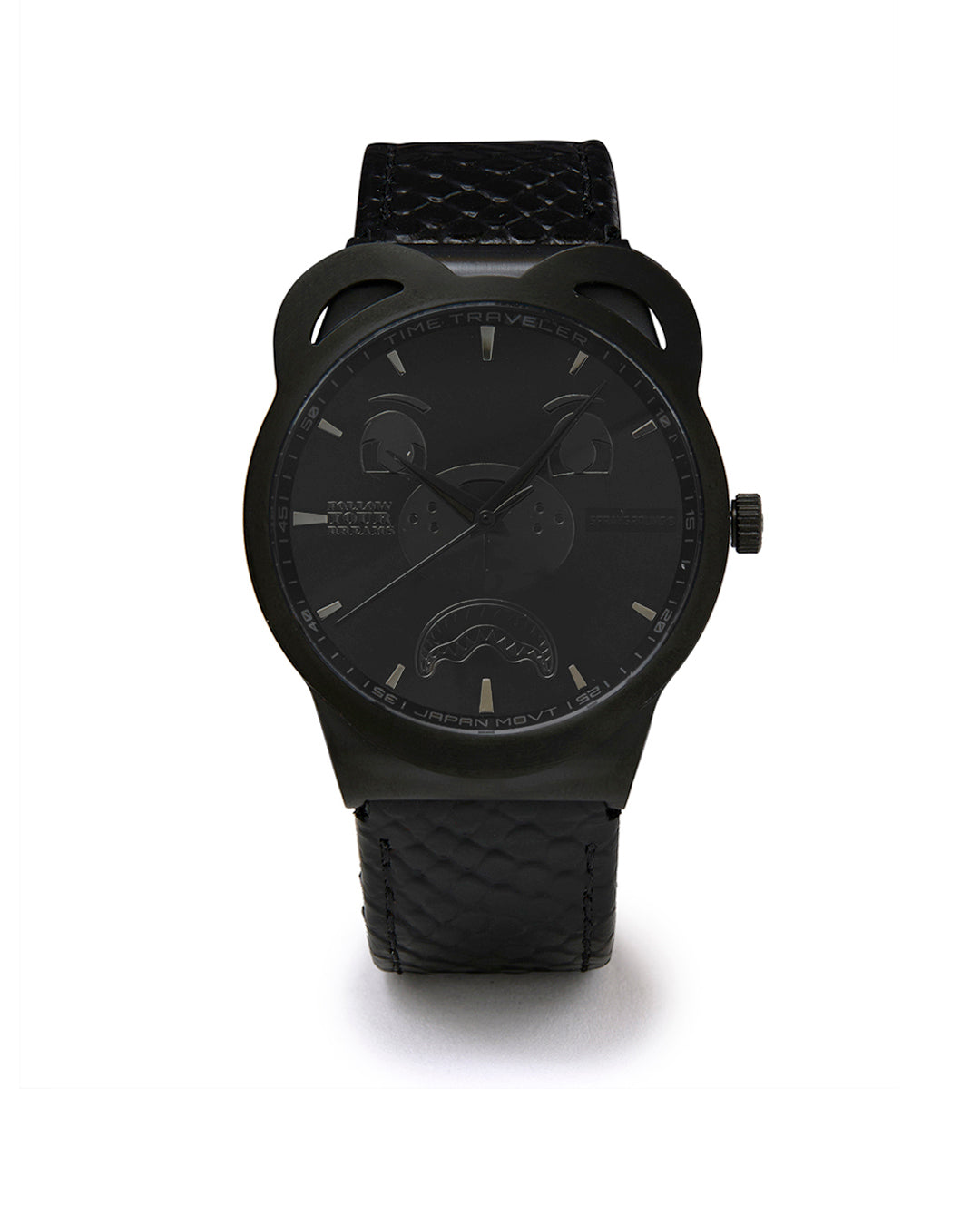 SPRAYGROUND BLACK SNAKE WATCH
